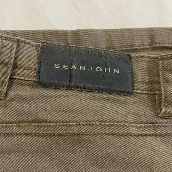 Sean John vintage Men’s tan bermuda short outdoorsy earthy goblin core size 38 - Picture 5 of 6